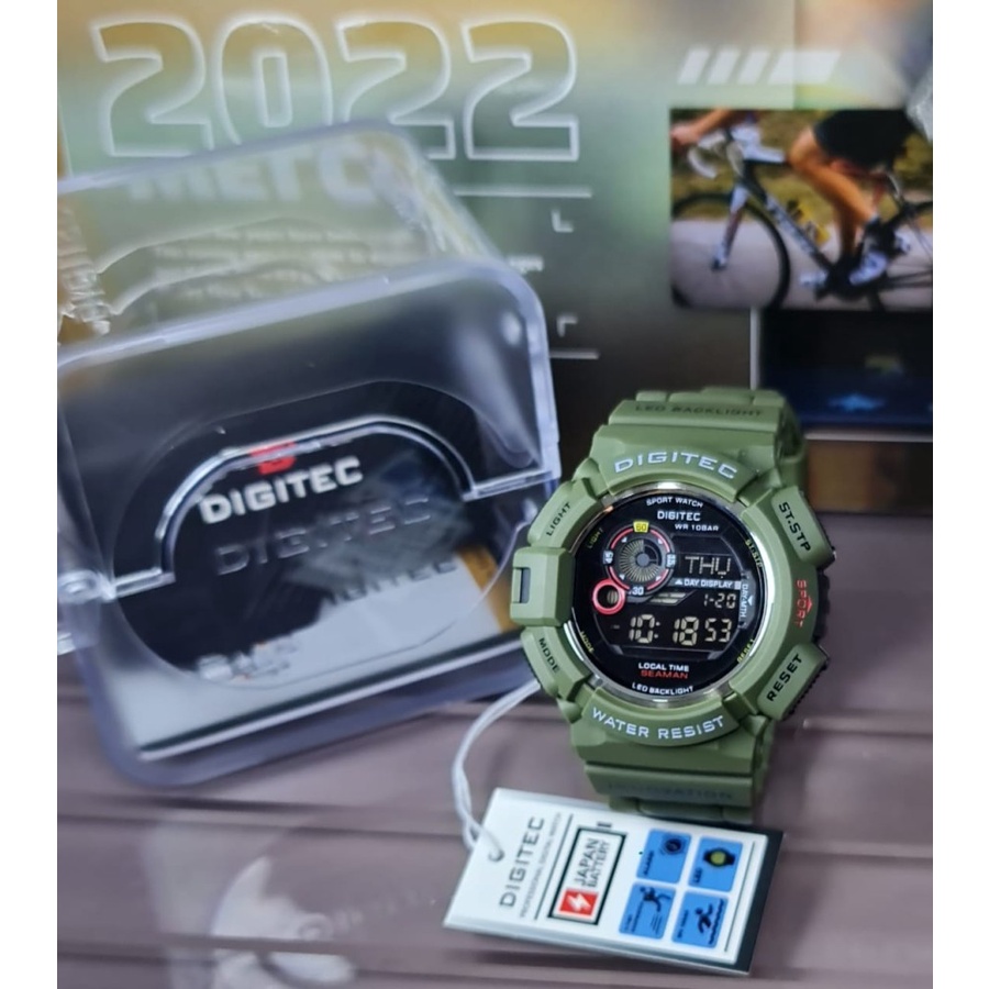 jam tangan original DIGITEC DG 5028T 5028 T