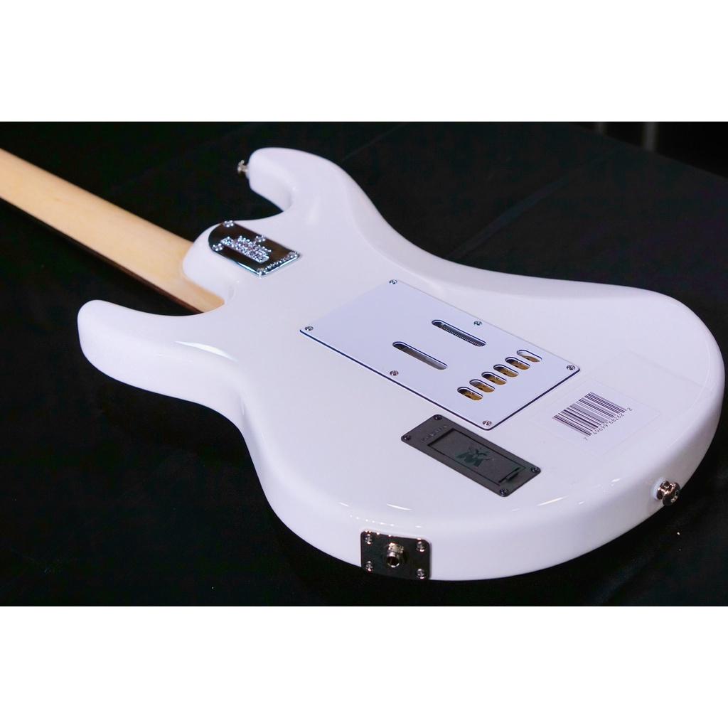 Ernie Ball Music man Silhouette Special HSS Trem - White - Rosewood Matching Headstock - White G99121