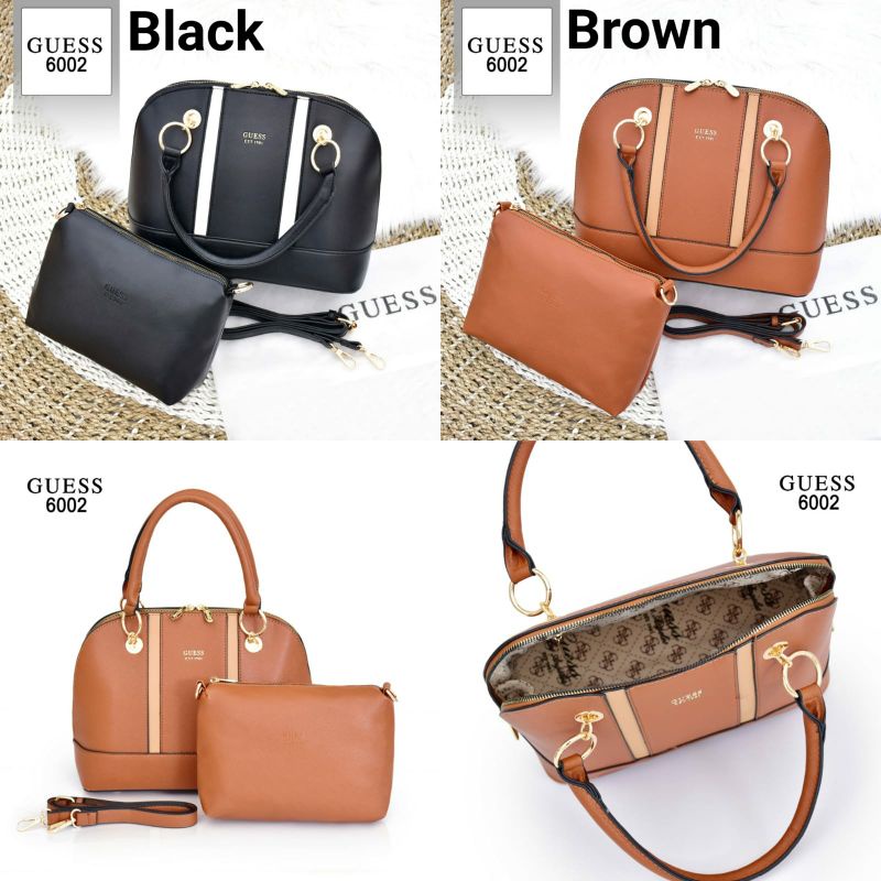 GUESS ALMA Bag Set 2 in One Series ~ 6002 ~ (08)