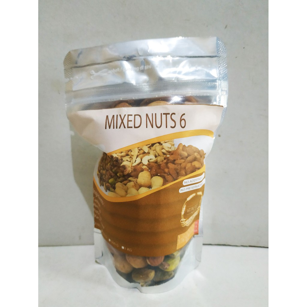 

Mixed Nuts 6 - 100 gr