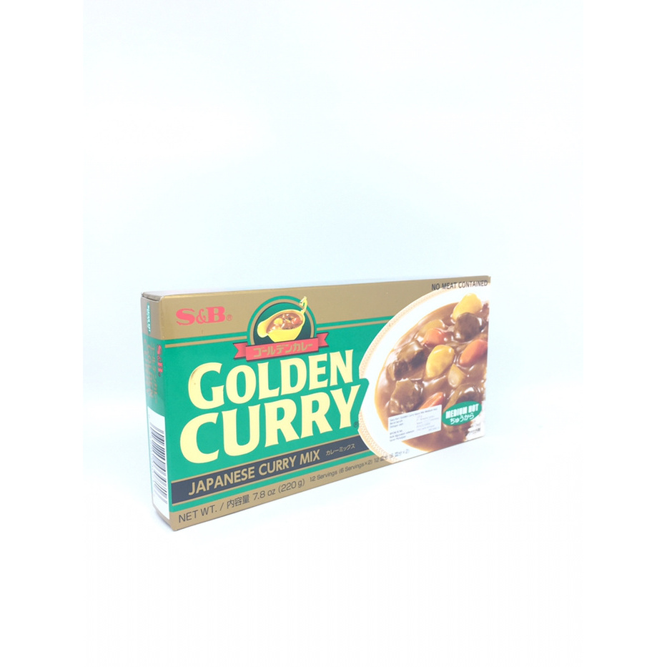 

Best Seller - S&B Golden Curry Mix Medium Hot 220Gr