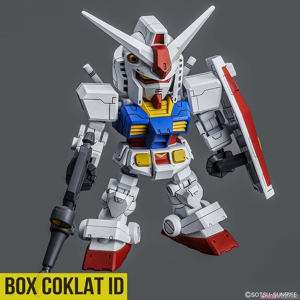 BANDAI SD SDCS GUNDAM RX-78-2 CROSS SILHOUETTE FRAME SET VER