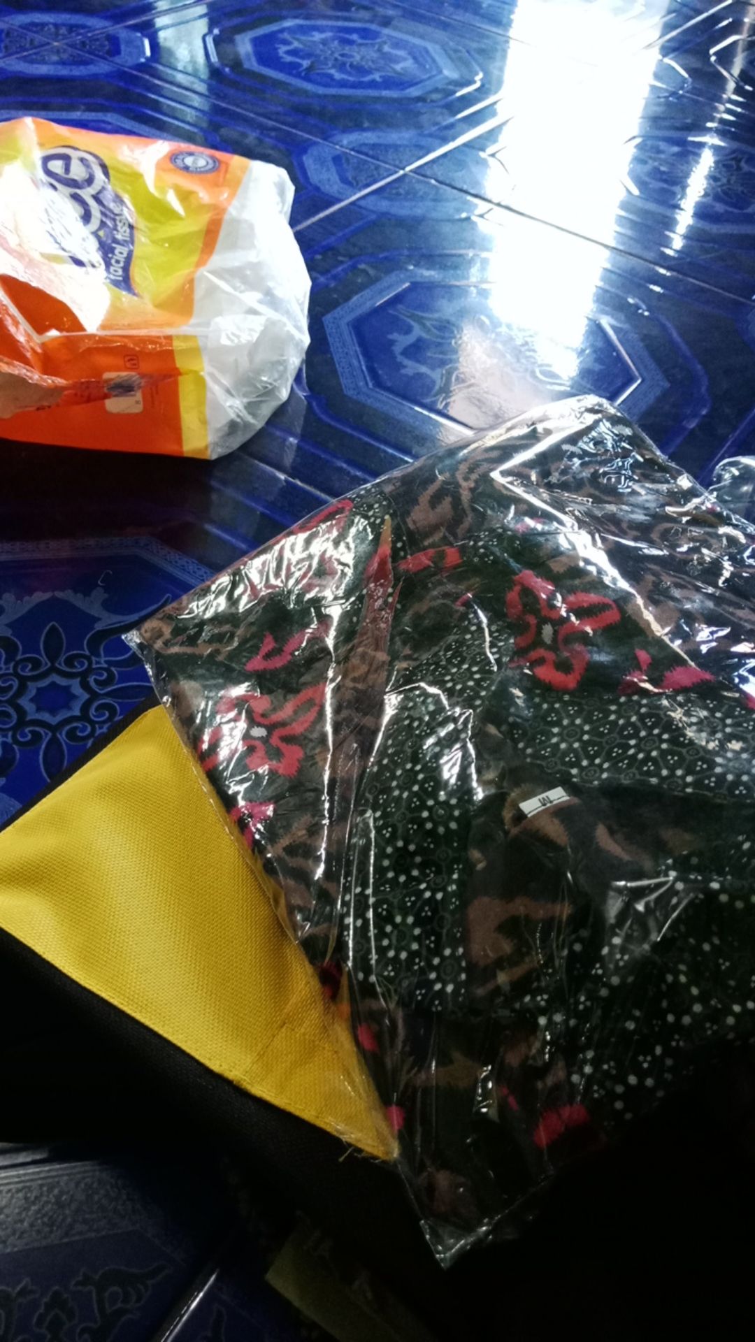 Tey-17 Batik Wanita Asj Sa Hrb026 Kenongo Kemeja Tosca Pendek