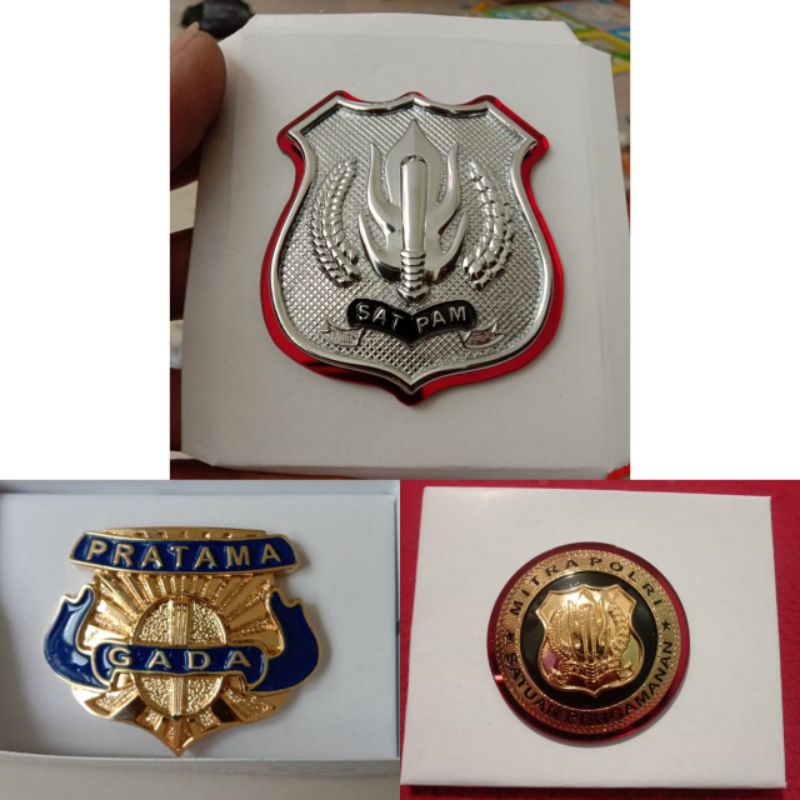 paket lengkap kewenangan satpam, pin mitra polri, gada pratama