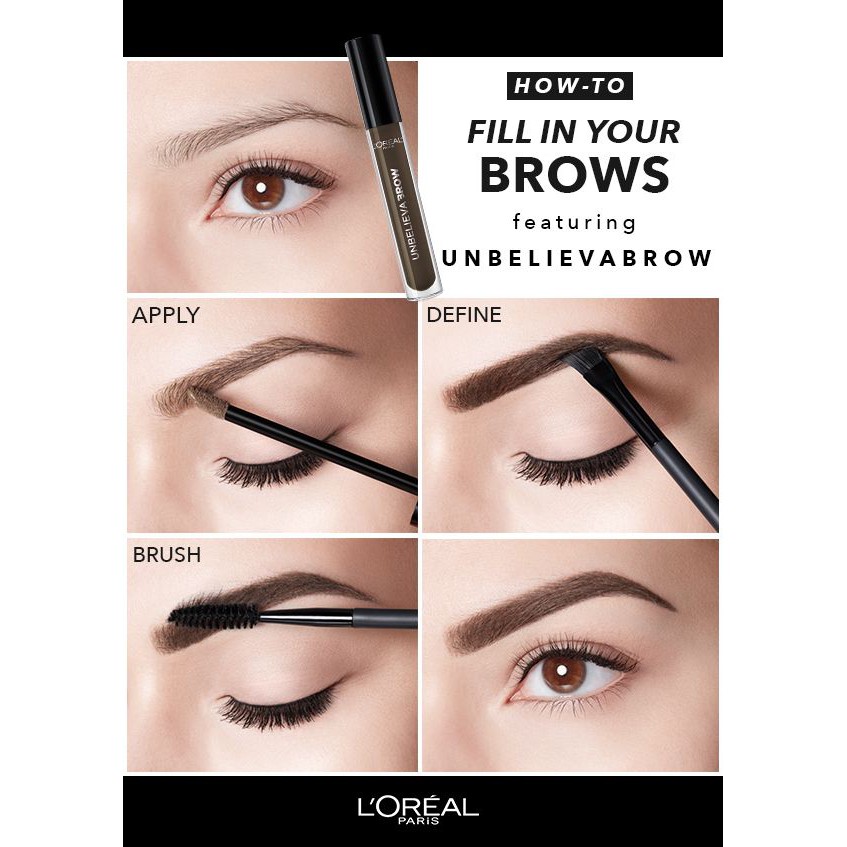 L'Oreal Loreal Unbelieva Brow Gel