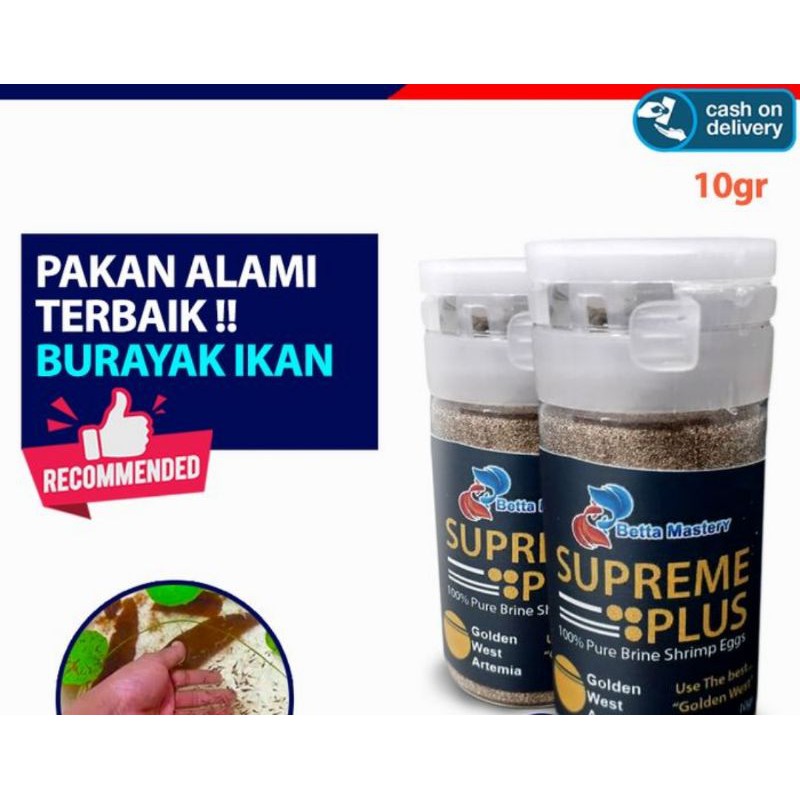 Artemia_Golden_Supreme_plus_Pakan_Burayak_Cupang_Asli100%