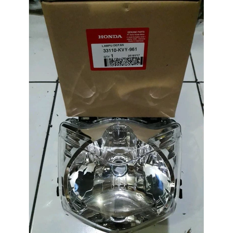 Honda Beat Karbu Reflektor Lampu Depan 100% ORI AHM