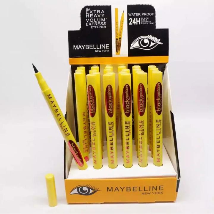 Paket Kosmetik Maybelline 5 in 1 - Lipstik + Bedak + Maskara + Eyeliner Waterproof + Pensil Alis Viv