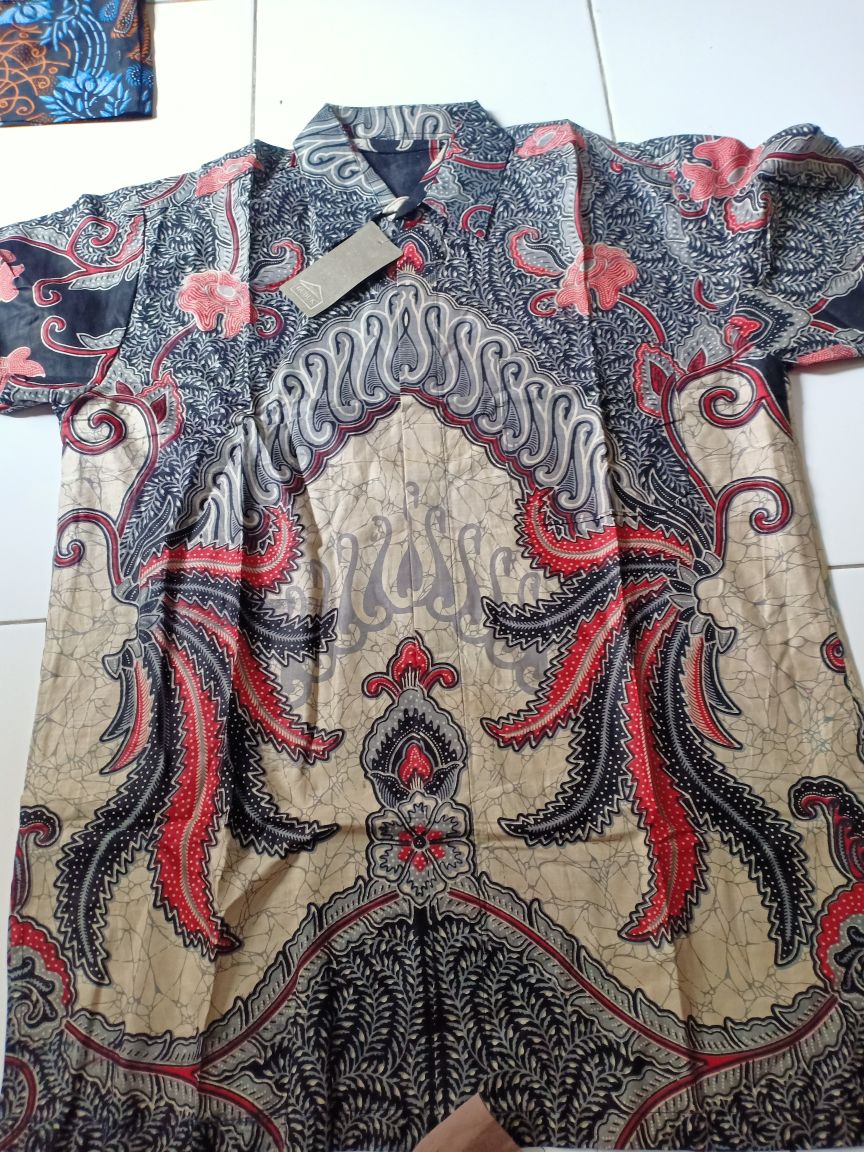 Atasan Batik Dolby Dolbi Dobby Doby Tenun Sutra Tulis Halus Katun Atbm Baron ,sarombit Atasan