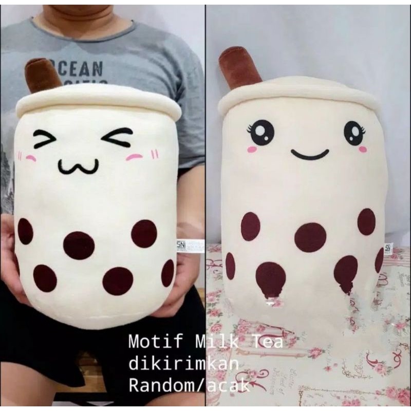 BOBA JUMBO 60CM / BOBA LAMPU LED / Boba Bubble MilkTea Brown Sugar / COD