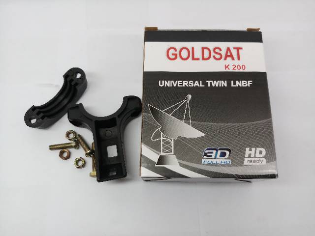 Lnb KUBAND 2 output goldsat + briket  holder