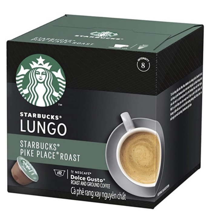 

Kopi - Nescafe Dolce Gusto Starbucks Lungo Pike Place Roast