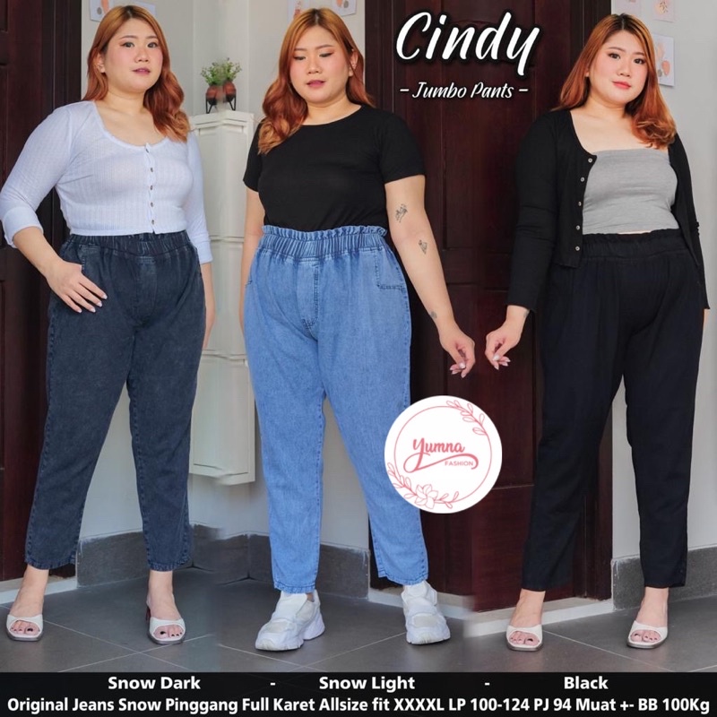 Celana Super jumbo bb 100kg • Celana jeans wanita • Celana kerja wanita super jumbo