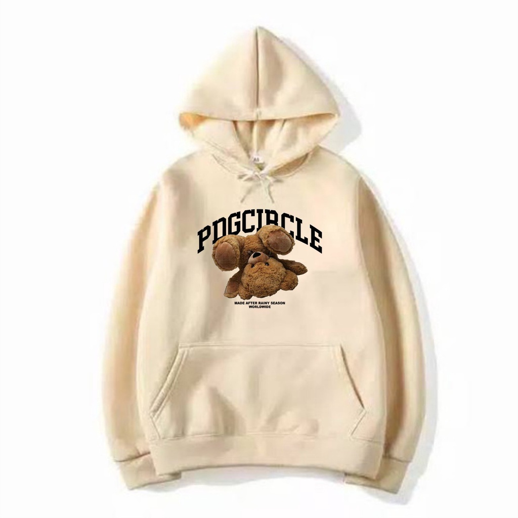 Hoodie PDGCIRCLE Sweater Pria Fleece