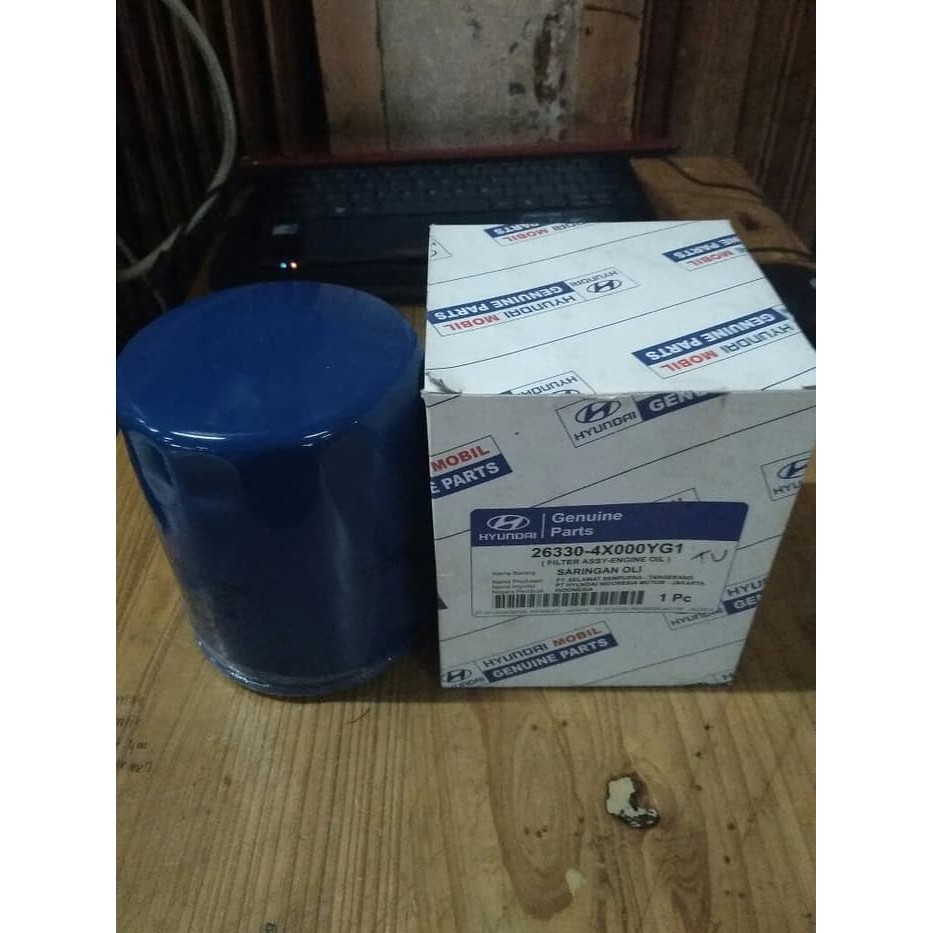filter oli hyundai H1 diesel oil filter saringan oli hyundai