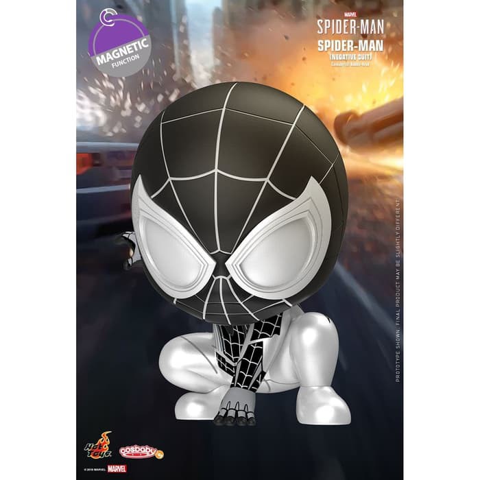 Hot Toys - Spiderman - Cosbaby Spiderman Negative Suit - HT COSB619