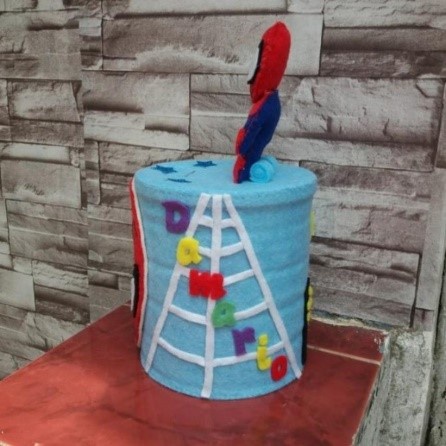 BEST PRODUCT  Celengan Flanel Karakter Spiderman / Celengan Spiderman / Celengan Biru  / Celengan Hi