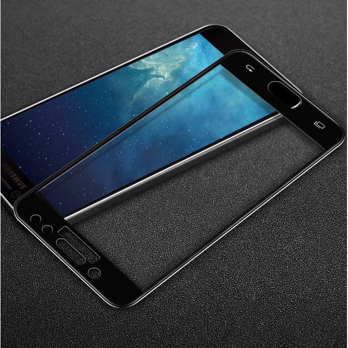 TEMPERED GLASS WARNA SAMSUNG J5 J7 PRO 2017 FULL SCREEN ANTI GORES HP - J5 PRO