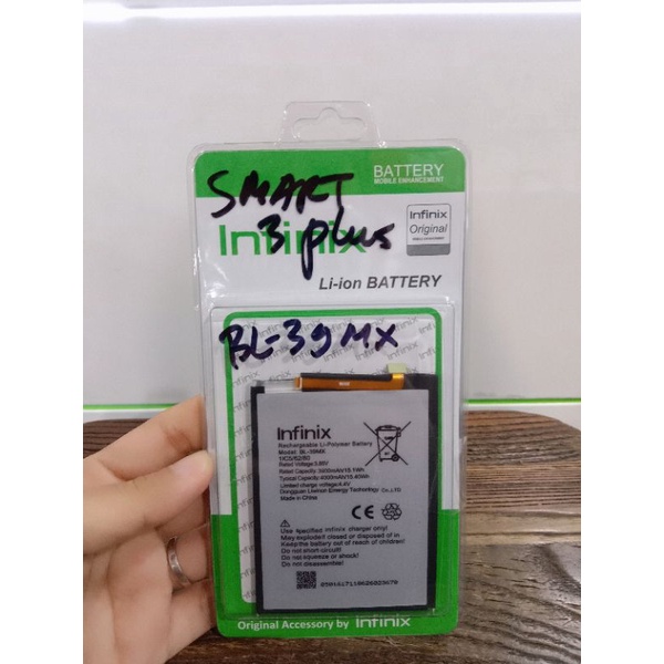 BATRE INFINIX SMART 3 PLUS / BL-39MX ORI 99%