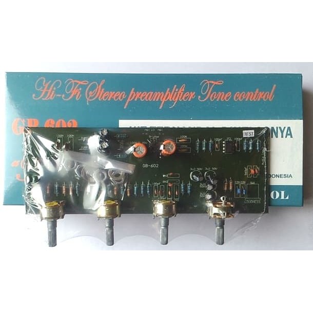 MB131 KIT TONE CONTROL BIFET Stereo +MIDRANGE JRC4558