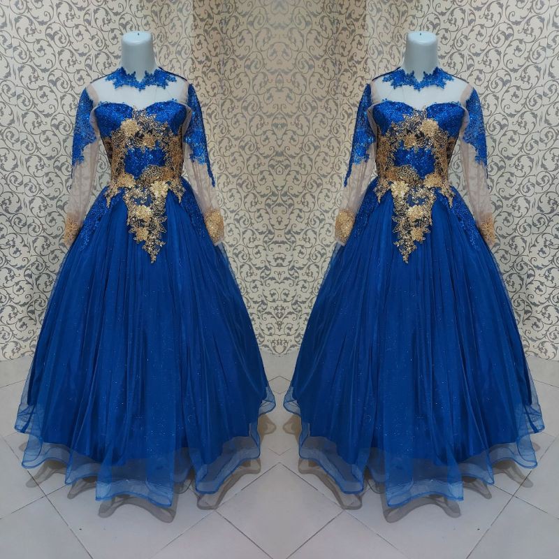 gaun penyanyi/ longdress penyanyi /gaun pesta
