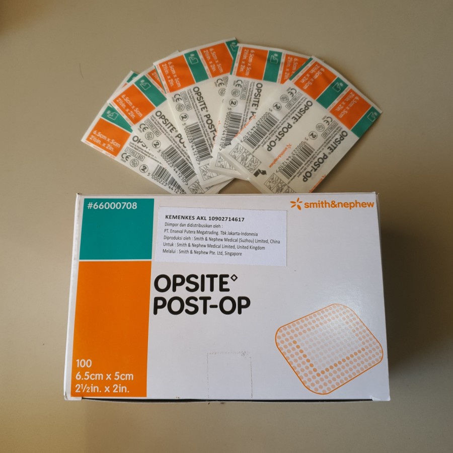 Opsite 6.5cm x 5cm / Opsite Post-Op 6.5cm x 5cm / Plester Anti Air