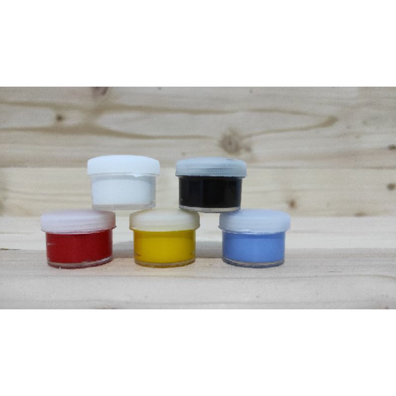 

cat akrilik set 5 warna & 12 warna | tambahan