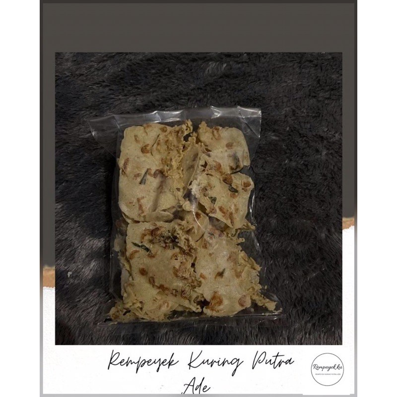 

Rempeyek kemasan kecil 250gr