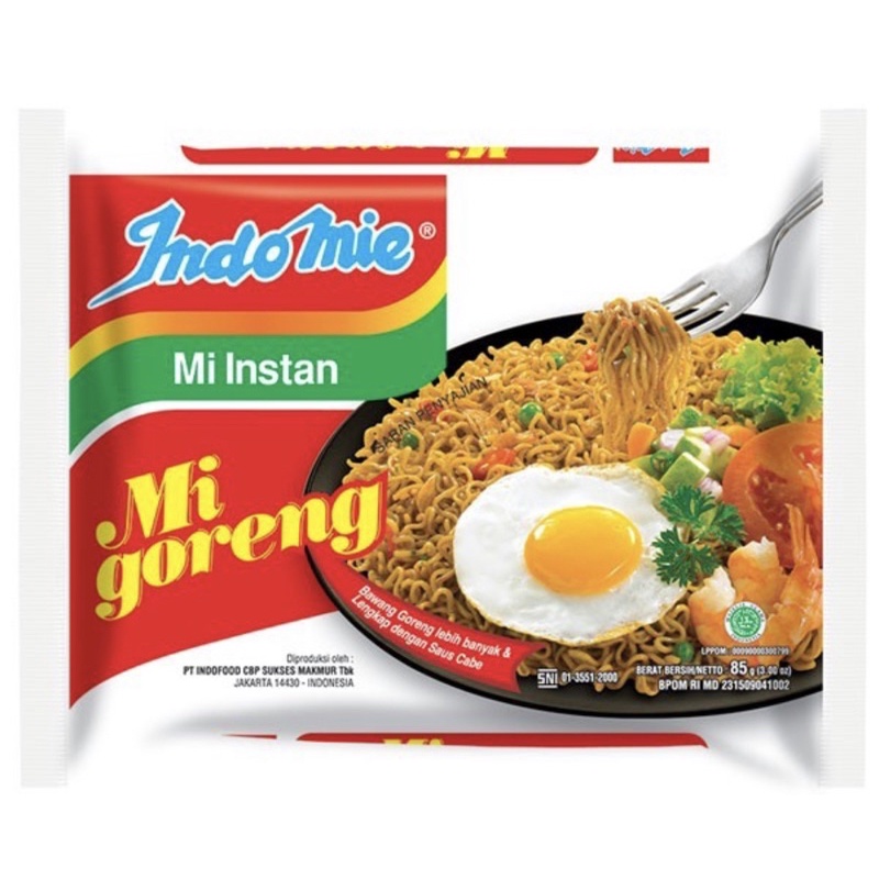 

Indomie Mie Goreng Instant 80gr