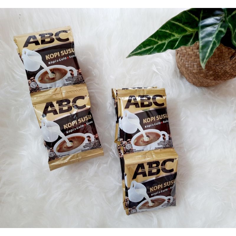 

ABC kopi susu + gula renceng / ABC Qahwa 31 gr x 10 pcs