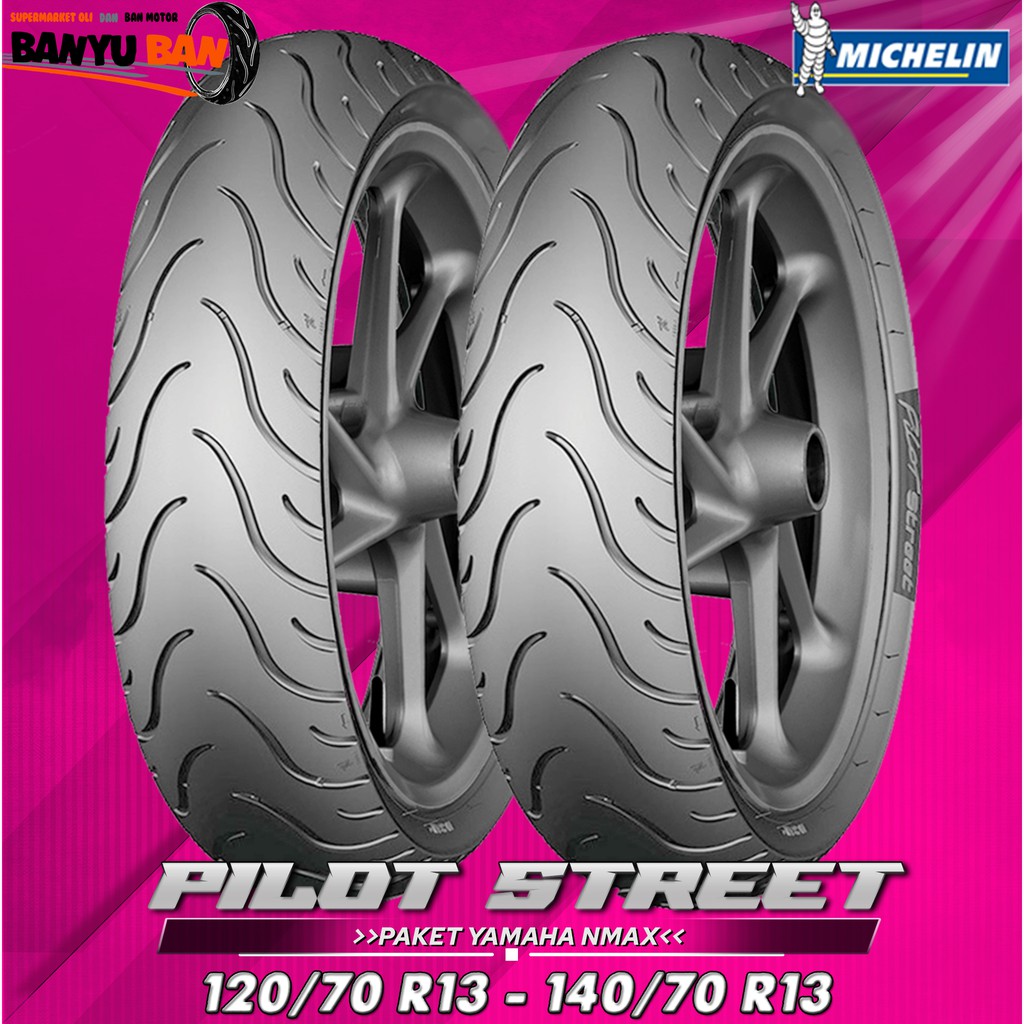 Paket Ban Motor YAMAHA NMAX // MICHELIN PILOT STREET 120