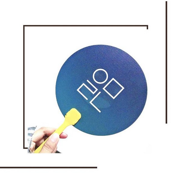 handfan / kipas tangan PVC custom