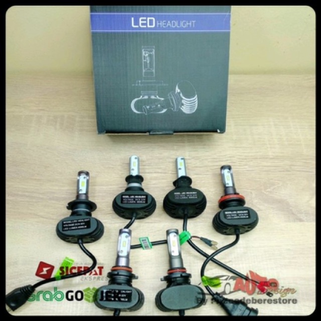 Lampu LED Mobil Chip CSP H1 H3 H7 H8 H11 H16 HB3 HB4 HIR2 9012