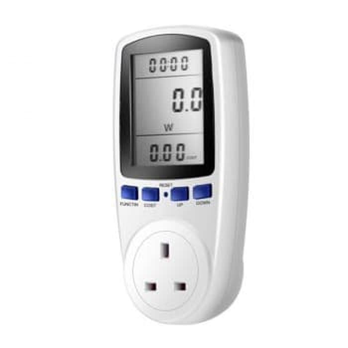 Stopkontak kwh Watt Volt meter AC Ukur Daya Listrik Tagihan PLN Biaya