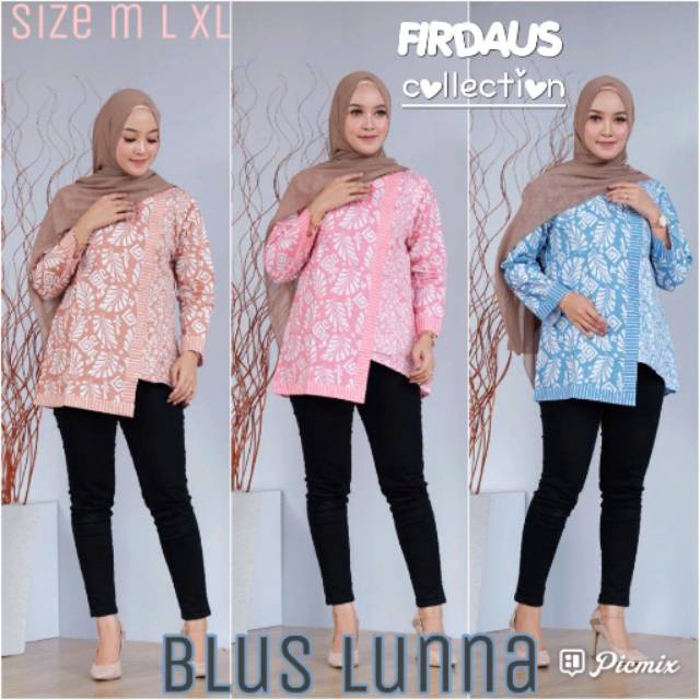 Blus lunna daun