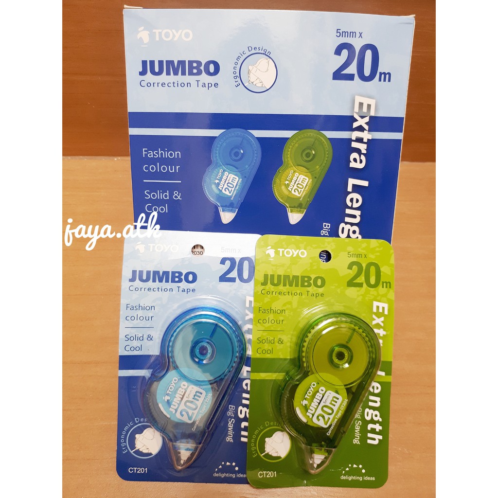 Toyo Correction Tape Jumbo CT-201 20 M x 5 mm