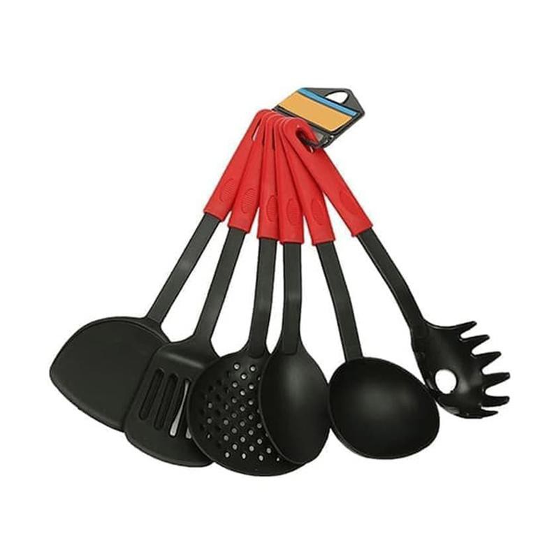 Spatula 6 Pcs Tahan Panas Alat Masak Sutil Spatula 6 In 1 [ss]