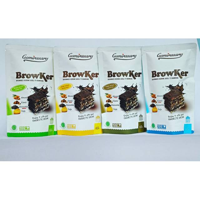 

Brownies Gemirasary/Brownies kering 60gr/Browker