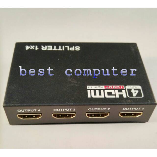 HDMI SPLITTER 4 PORT (1 INPUT 4 OUTPUT )