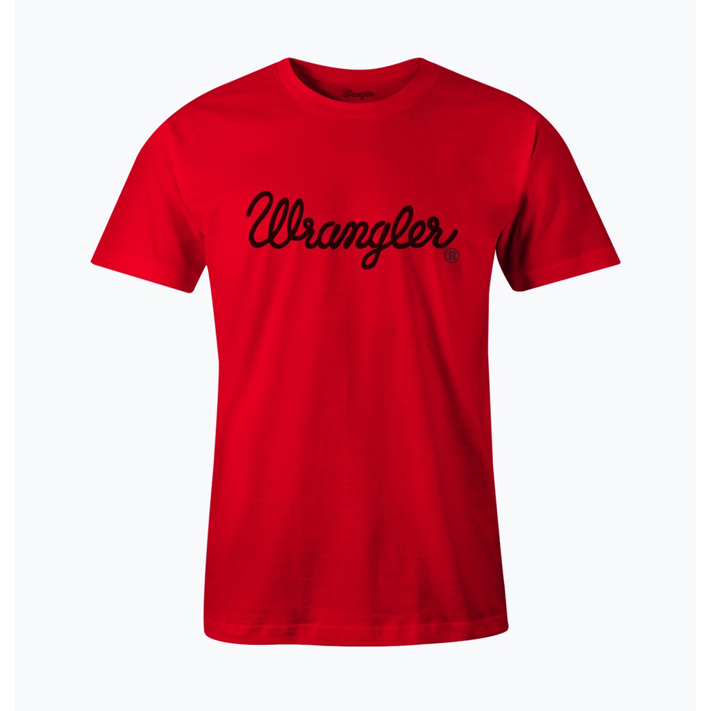 Kaos Wrangler | Kaos Pria | Merah | KWPH - 004