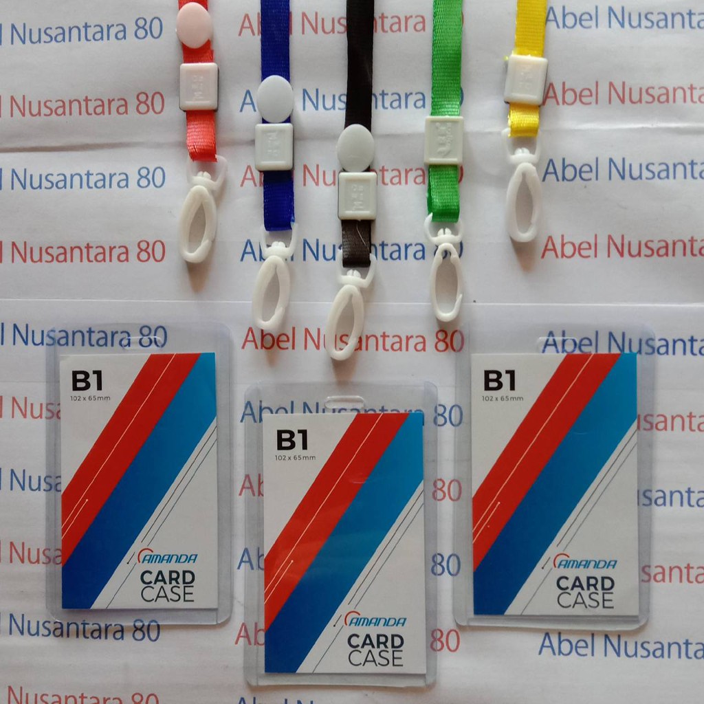 

Paket Card Case B1 dengan Tali Impor Kait Plastik 1cm