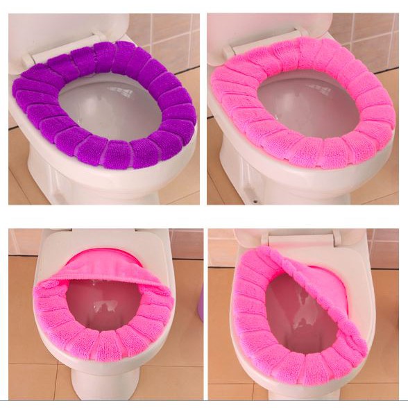 Toilet Seat Cushion Sarung Cover Dudukan Kloset Shopee 