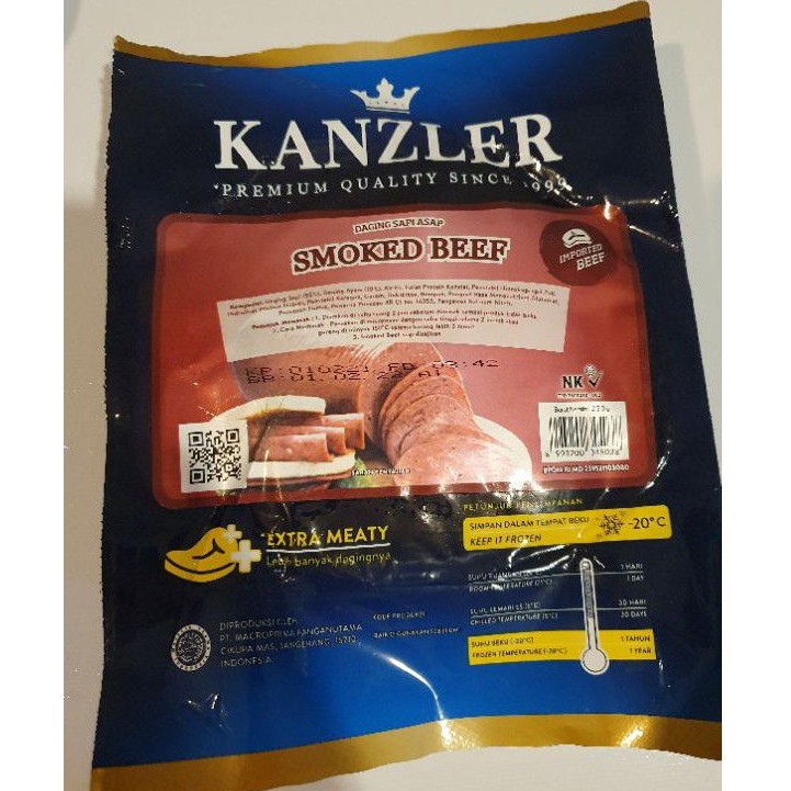 

KANZLER SMOKED BEEF 250 gr