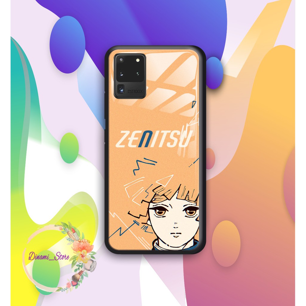 Back case glass ANIME ART Oppo A3s A1k A5 A9 2020 A7 F9 A5s A31 A52 a53 A92 A37 A57 A59 A71 DST1410