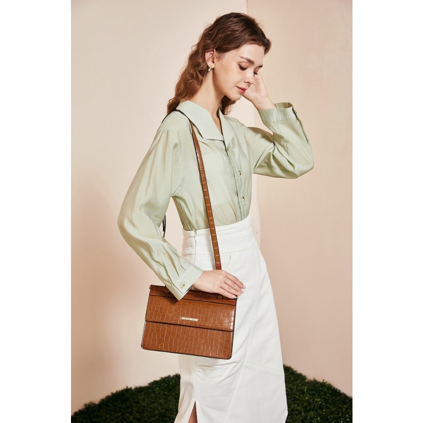 Jims Honey Raisa Bag Tas Selempang Wanita Korea Fashion Import Sling Bag Rantai