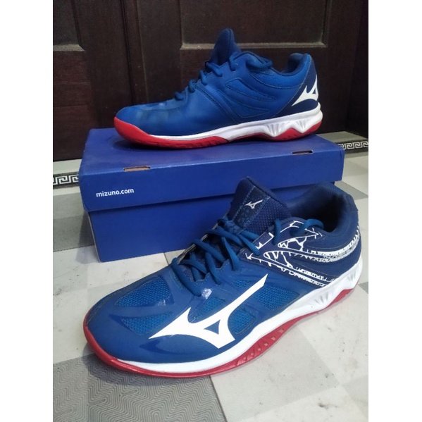 sepatu pria volly mizuno thunderblade 2 original second