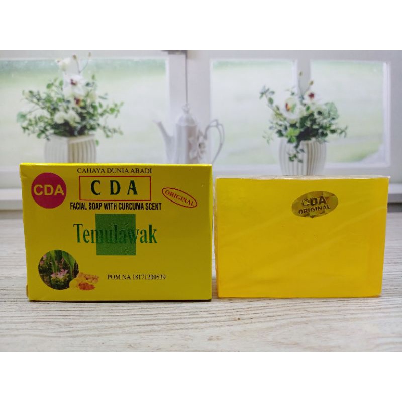 Sabun Temulawak Transparan CDA Original Herbal