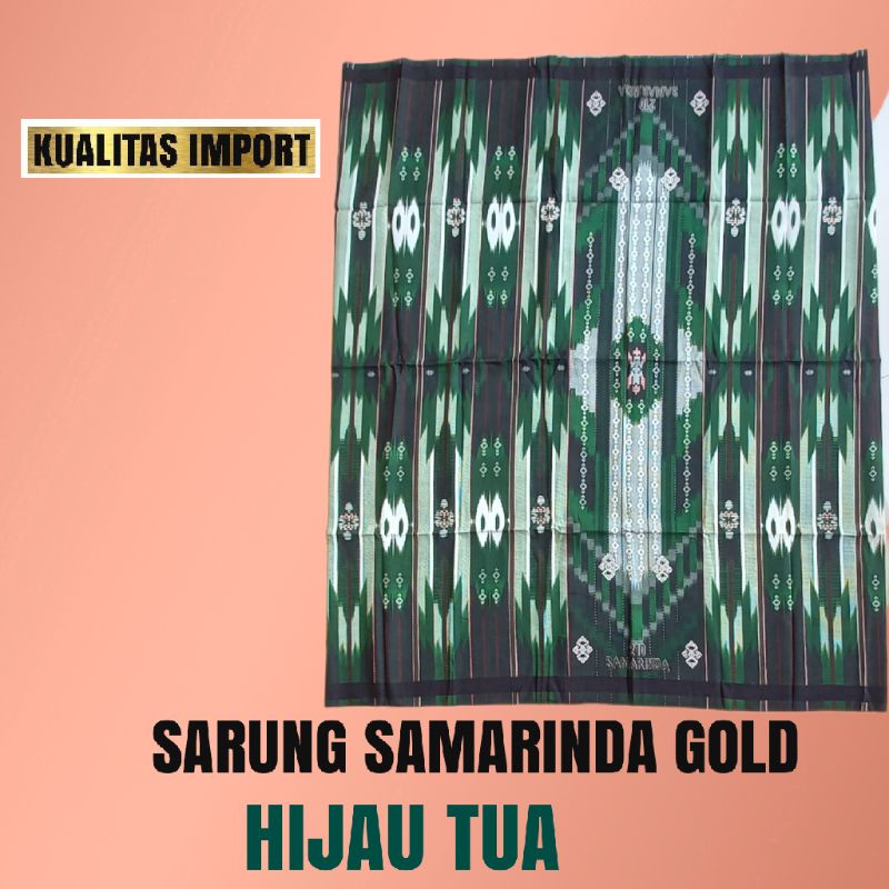 SARUNG SAMARINDA GOLD REMAJA DEWASA/SARUNG SAMARINDA LEGENDARIS