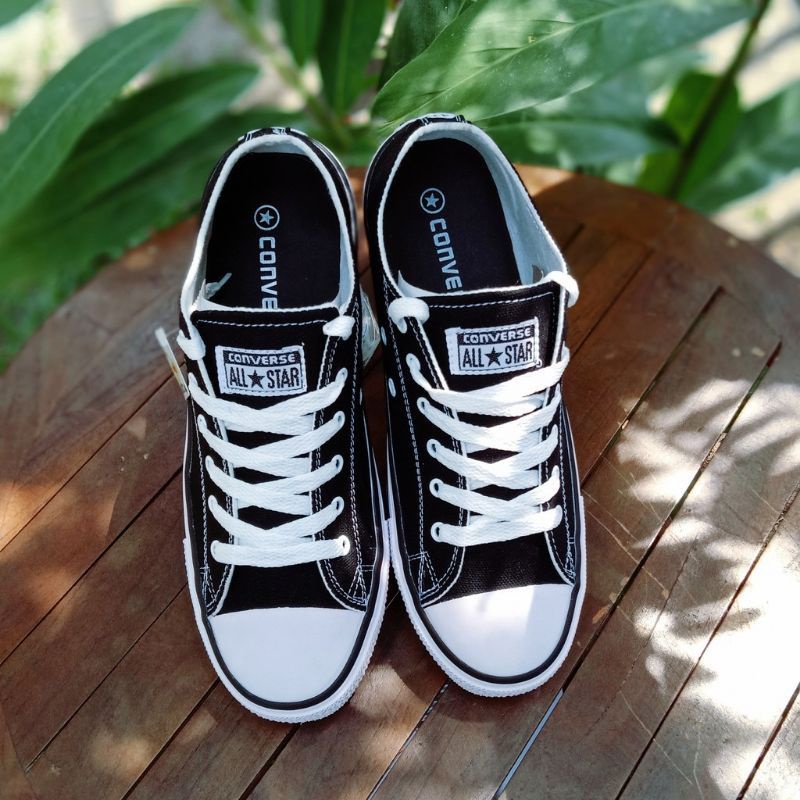 COD SEAPATU CONVERSE 70s PENDEK HITAM PUTIH GLOSSY GRADE A-1