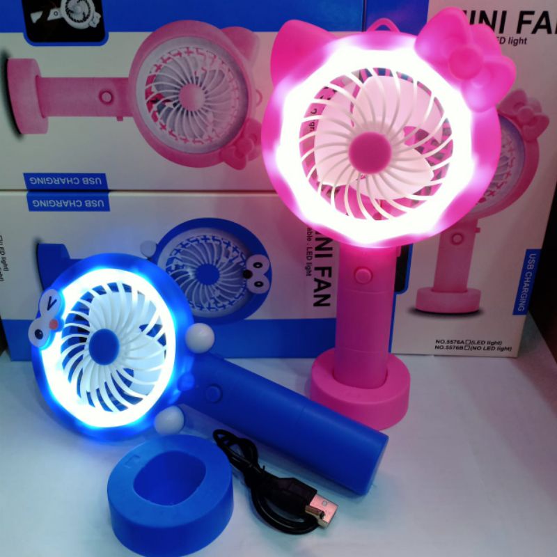 Kipas angin Mini Karakter / Kipas angin tangan karakter mini fan